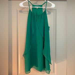 Emerald Green Double Zero Brand Mini Dress